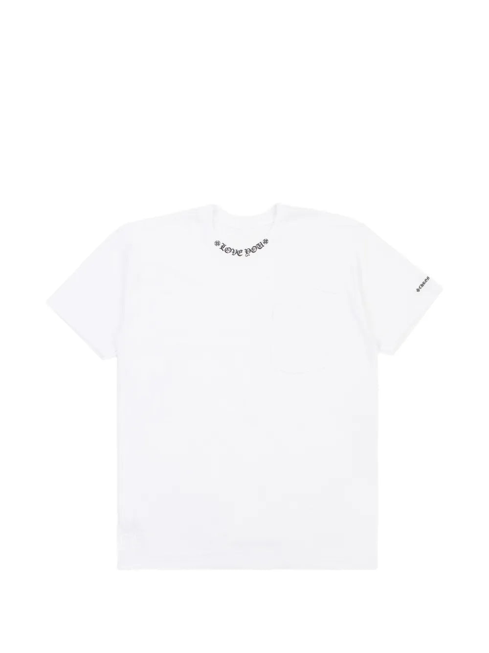 Chrome Hearts Love You logo-detail T-shirt