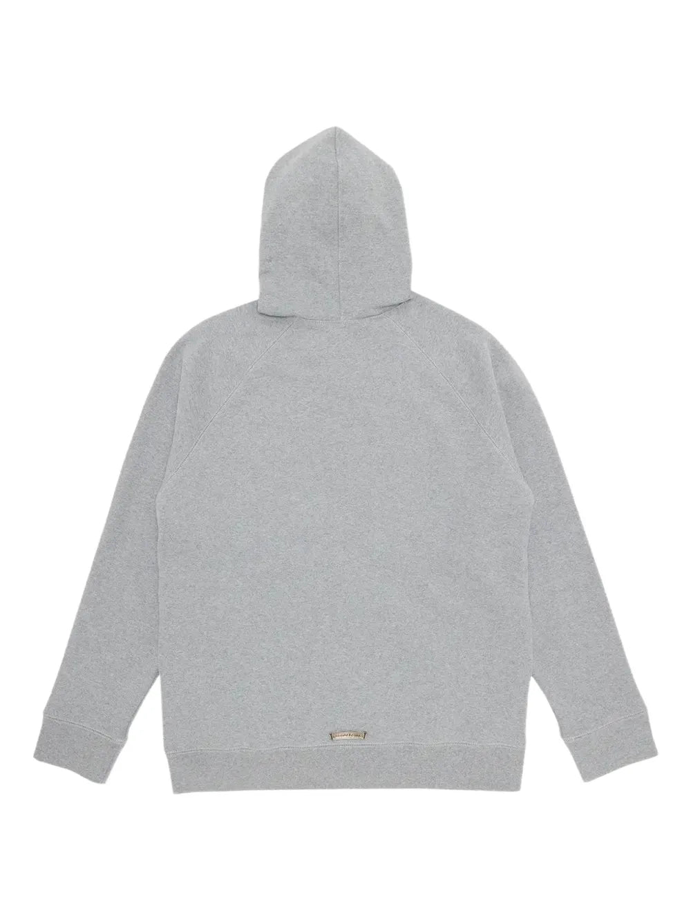 Chrome Hearts cross-patch zip-up hoodie