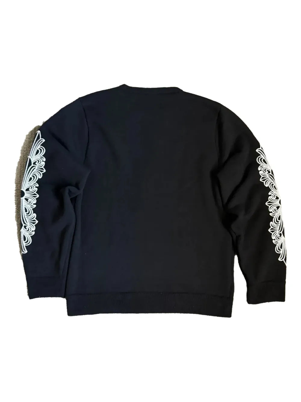 Chrome Hearts floral knit sweatshirt