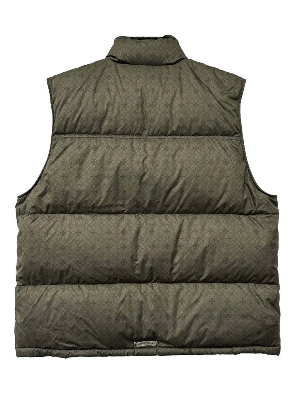 Chrome Hearts monogram-pattern padded gilet