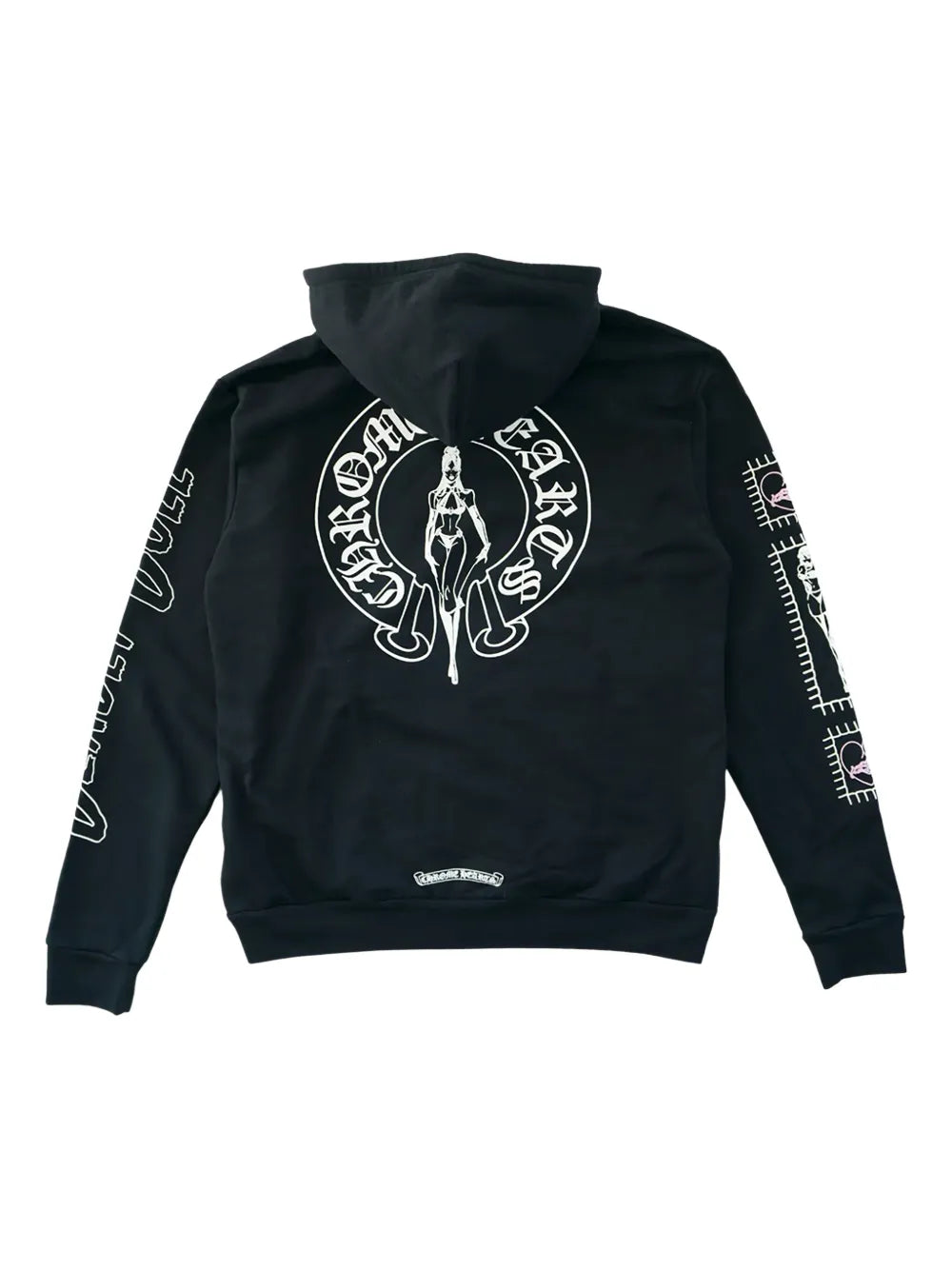 Chrome Hearts Deadly Doll zip-up hoodie