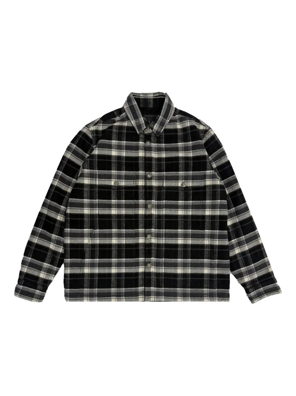 Chrome Hearts Work Dog quilted shirt jacket