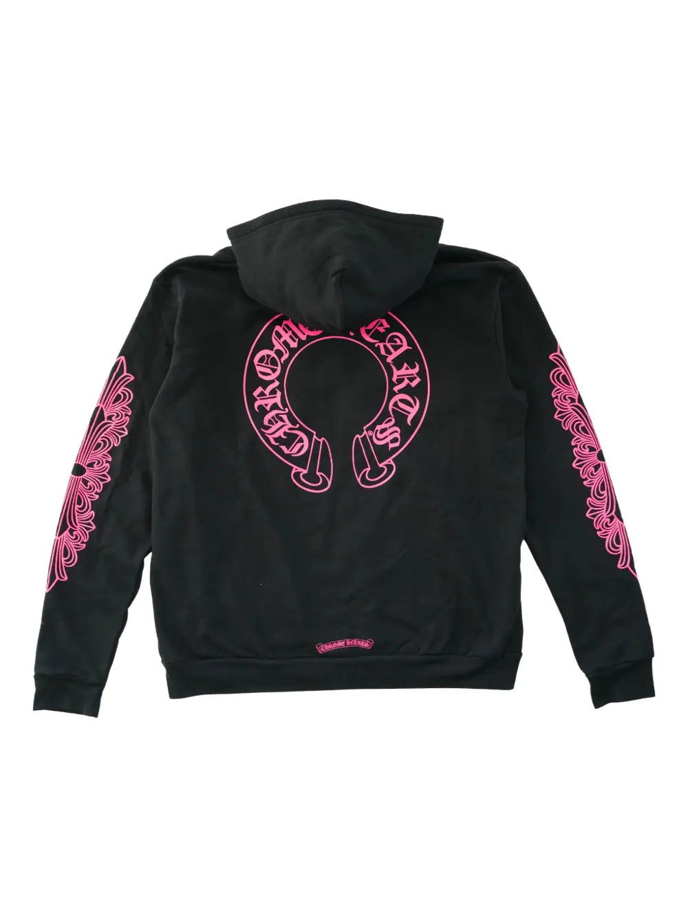 Chrome Hearts horseshoe zip-up hoodie