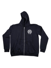 Chrome Hearts zip-up graphic hoodie