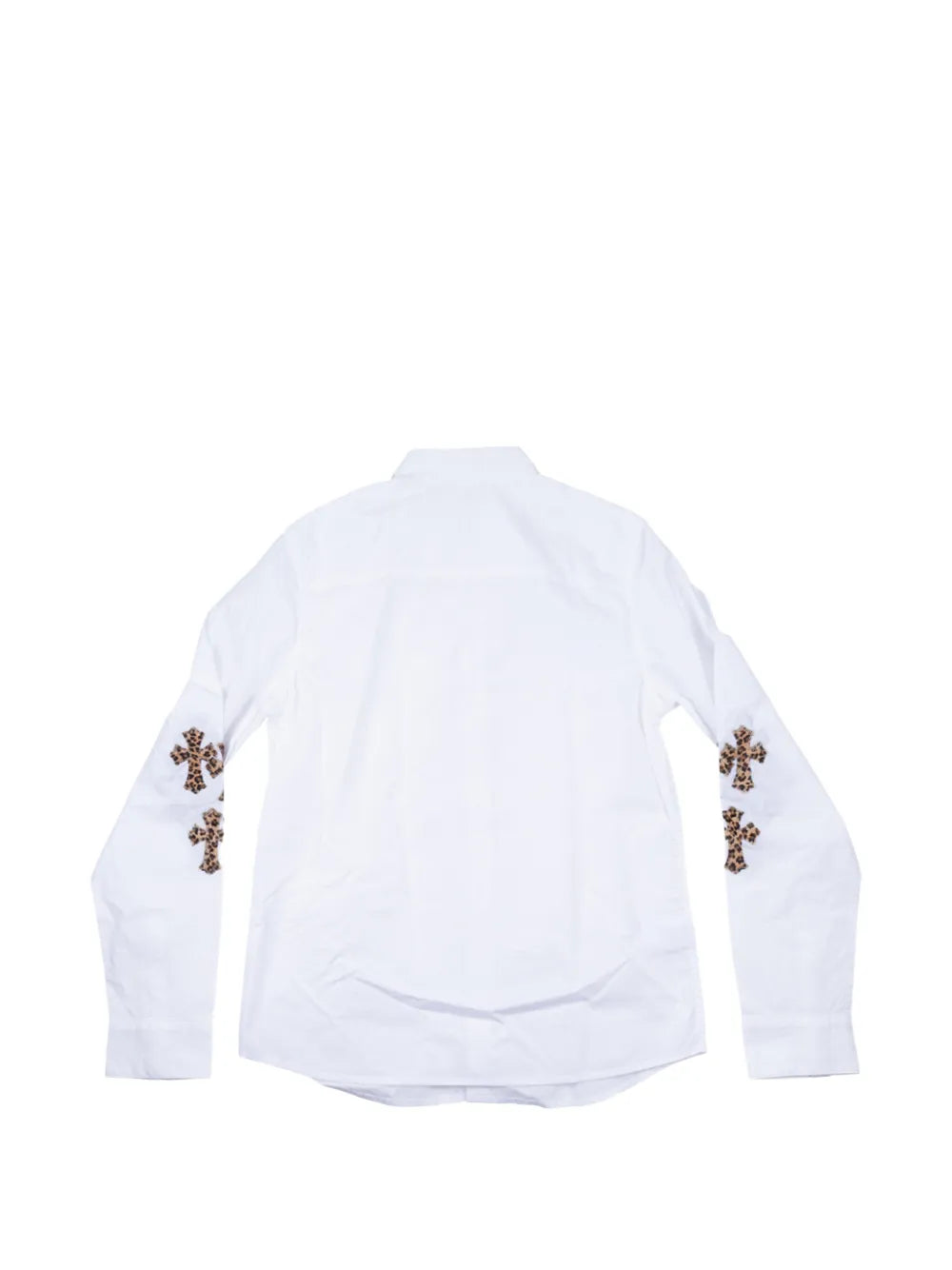 Chrome Hearts cross-embroidered shirt