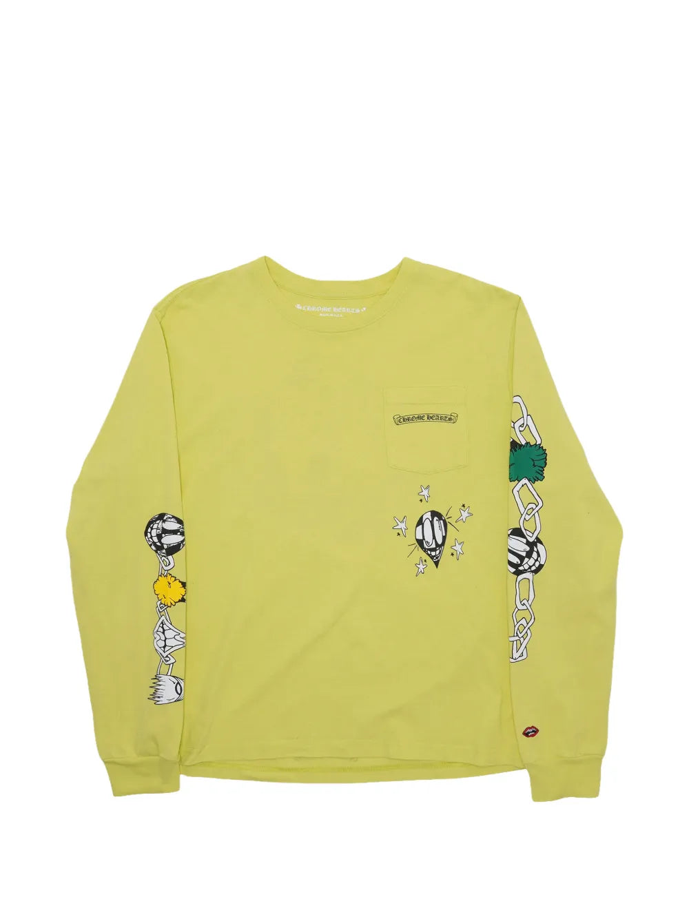 Chrome Hearts Matty Boy long sleeve pocket T-shirt