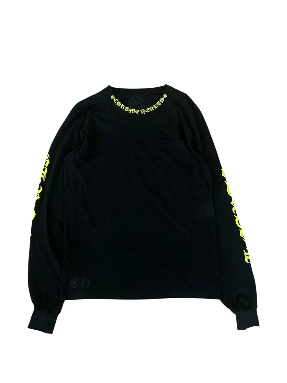 Chrome Hearts neck logo longsleeve sweatshirt