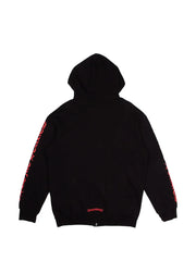 Chrome Hearts dagger logo zip hoodie