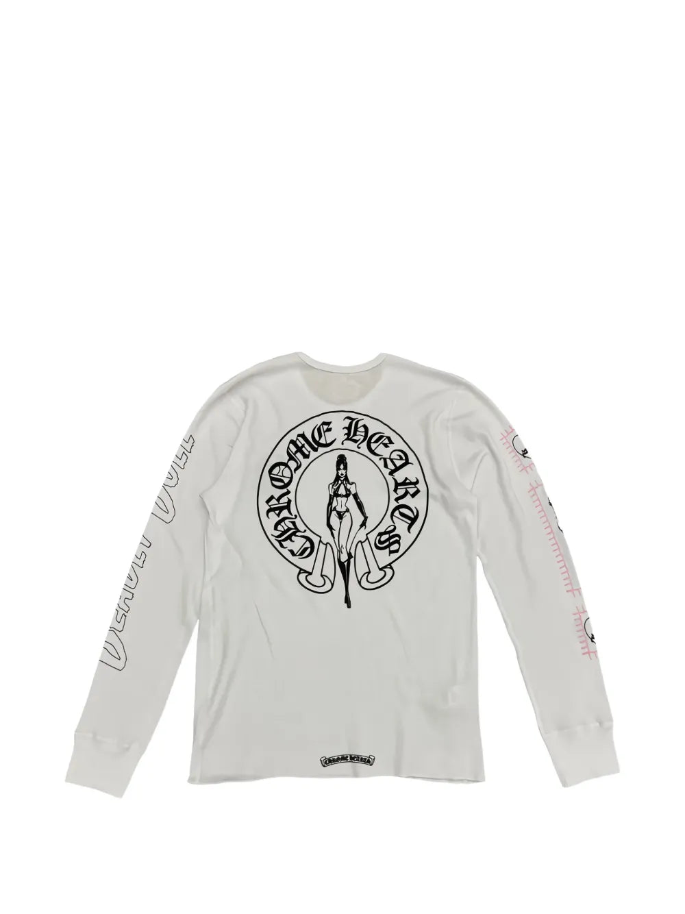 Chrome Hearts Deadly Doll thermal long-sleeves T-shirt