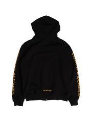 Chrome Hearts dagger-logo zip-up hoodie