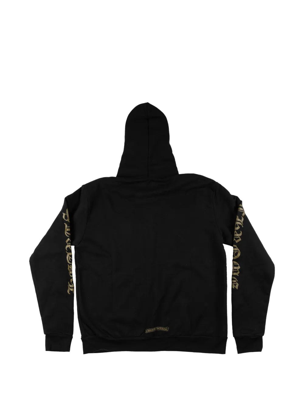 Chrome Hearts vertical-logo zip-up hoodie