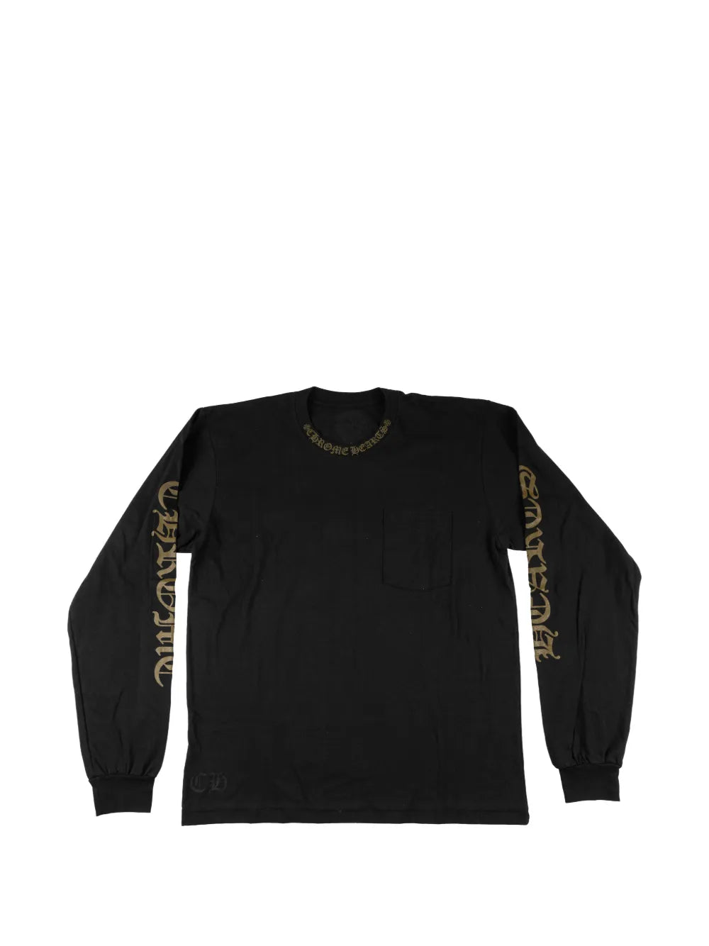 Chrome Hearts logo-print long-sleeve T-shirt
