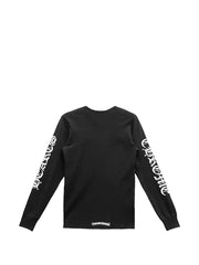 Chrome Hearts Scroll waffle thermal long-sleeve T-shirt