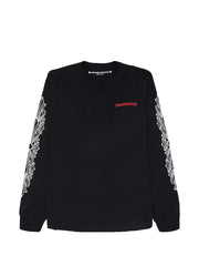 Chrome Hearts x Matty Boy Chomper chest-pocket floral-print T-shirt