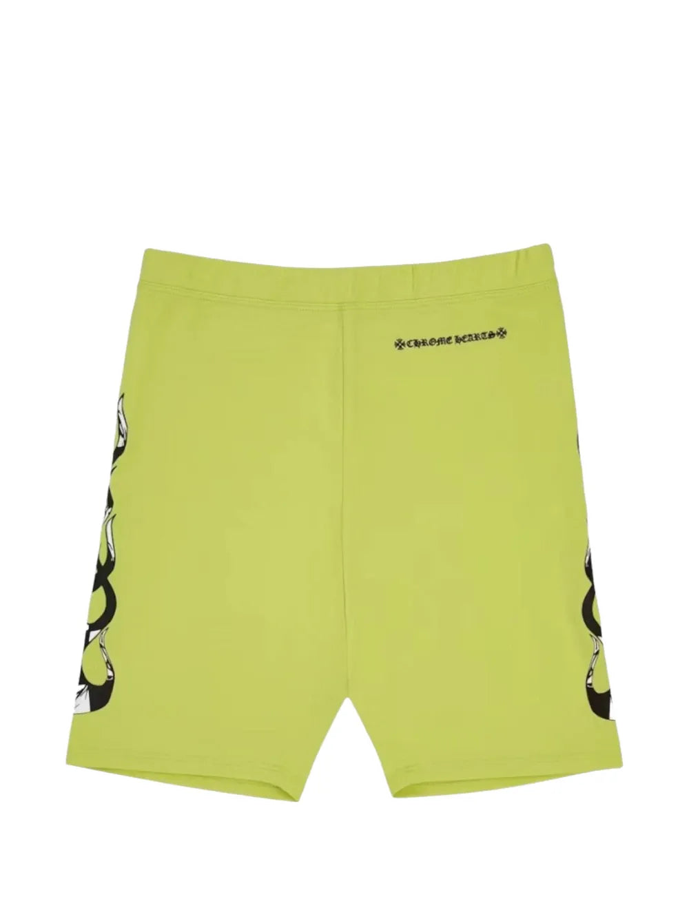 Chrome Hearts 99 Eyes flame-print bike shorts