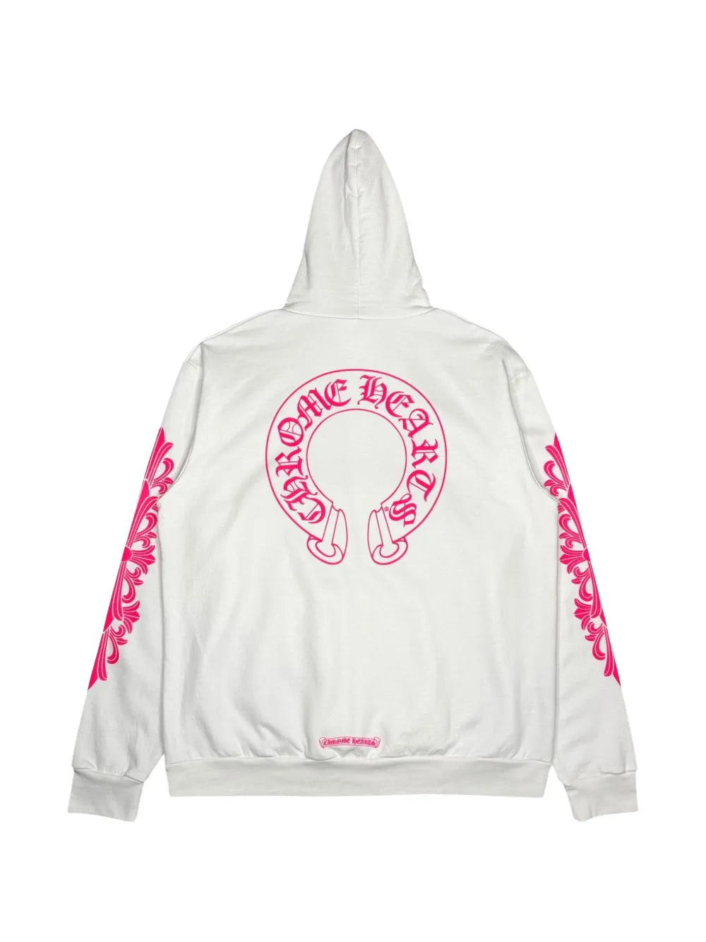 Chrome Hearts Horseshoe Floral hoodie