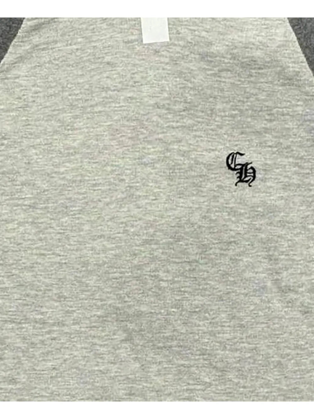 Chrome Hearts Henley Baseball 3 cross-patch T-shirt