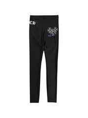 Chrome Hearts Plus Cross leggings