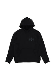 Chrome Hearts logo-embroidery hoodie