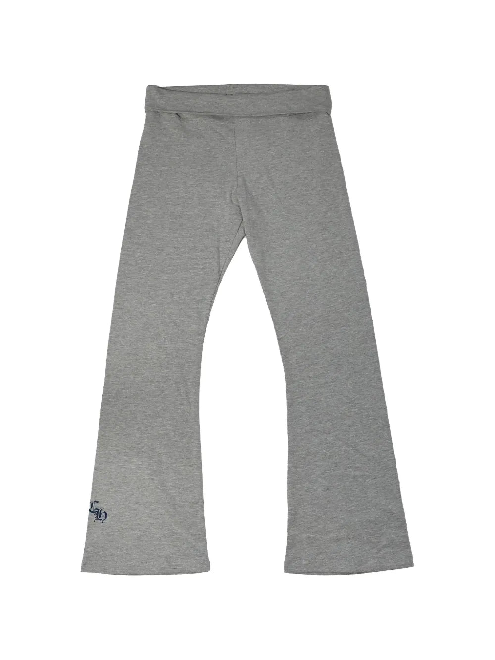 Chrome Hearts logo-print flared trousers