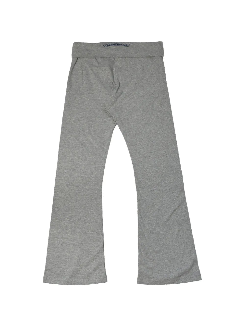 Chrome Hearts logo-print flared trousers