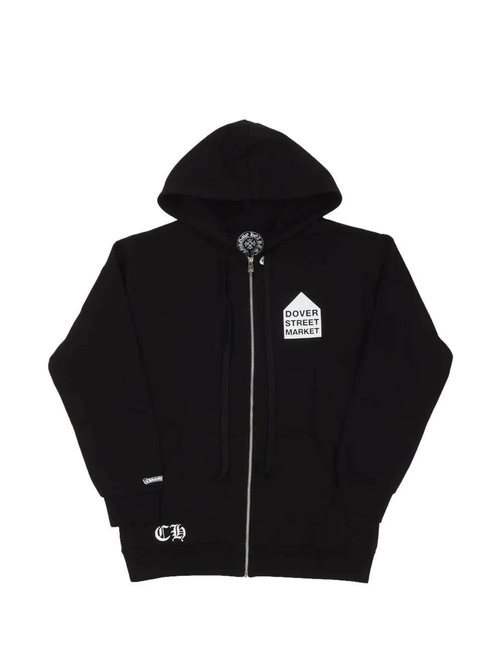 Chrome Hearts x Dover Street Market logo-print hoodie