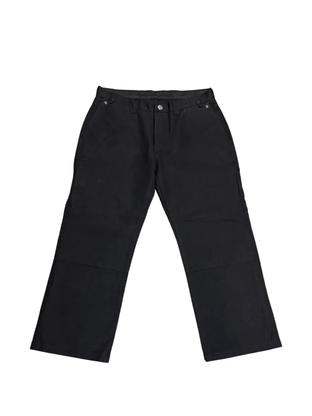 Chrome Hearts Cross Patch double-knee jeans
