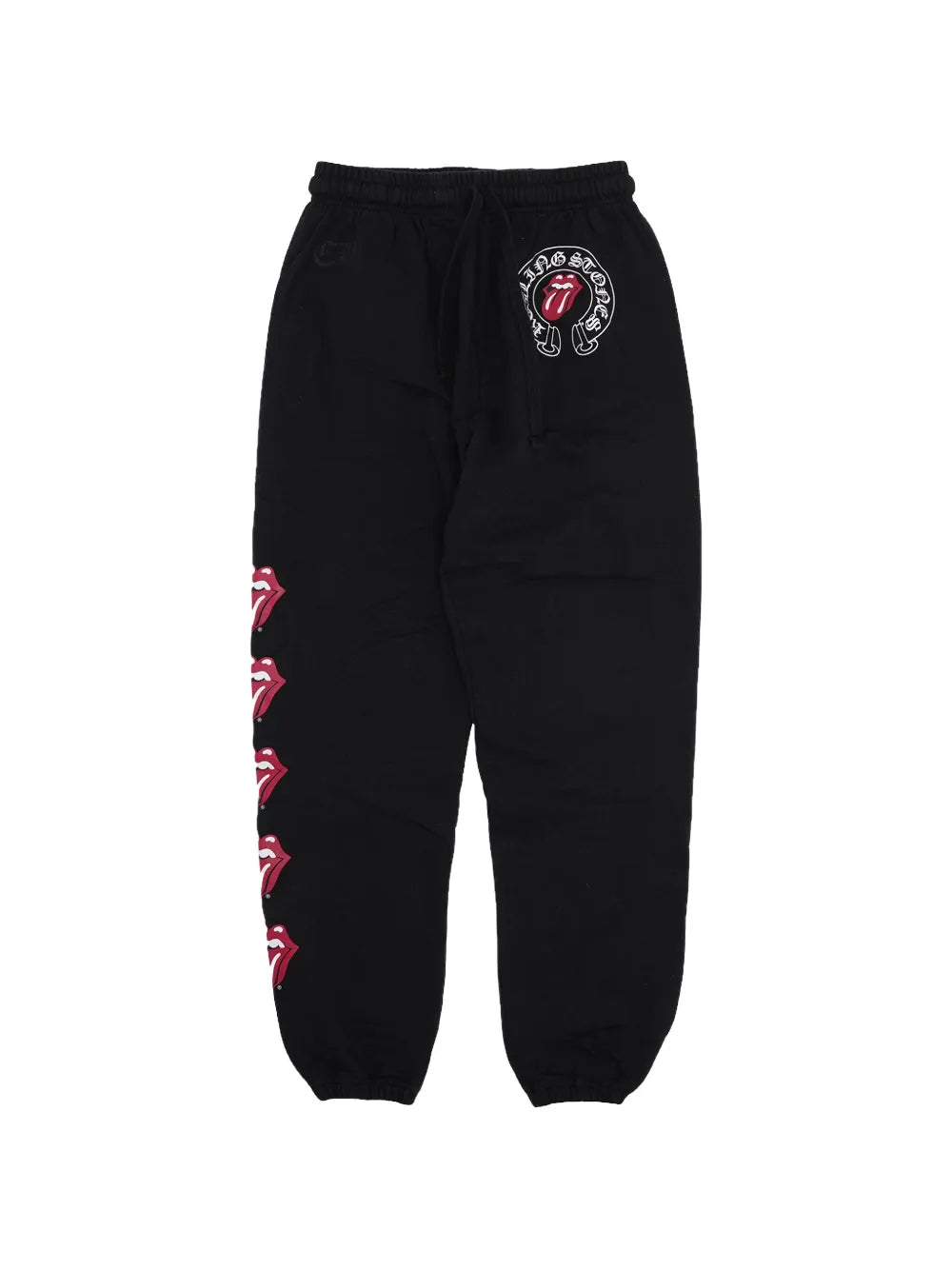 Chrome Hearts Rolling Stones embroidered track pants