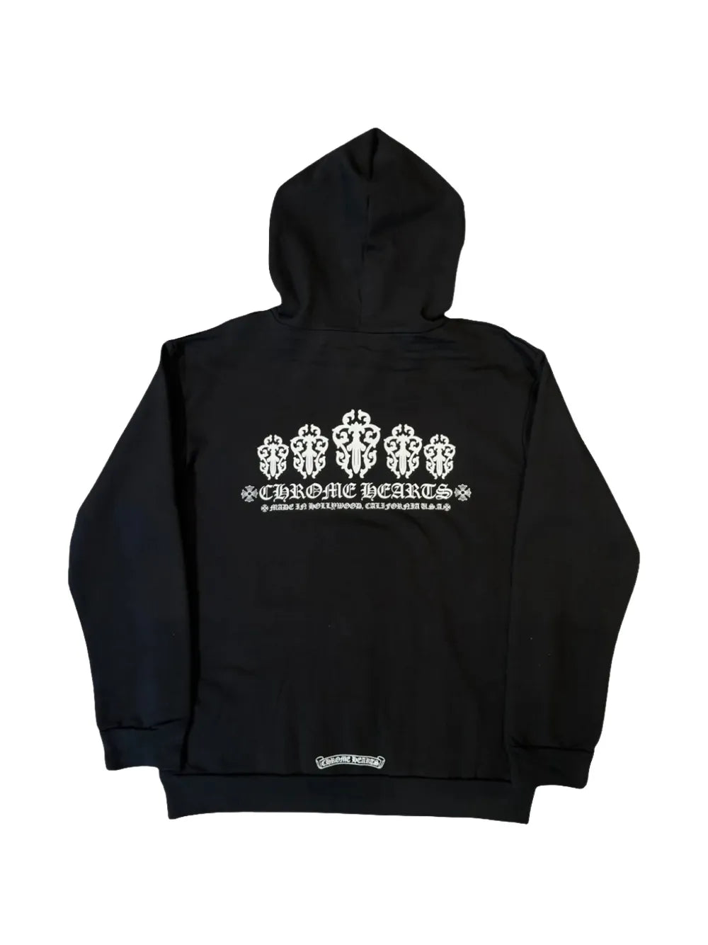 Chrome Hearts Dagger zip-up hoodie