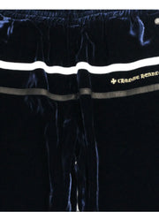 Chrome Hearts So It Goes velour pants navy