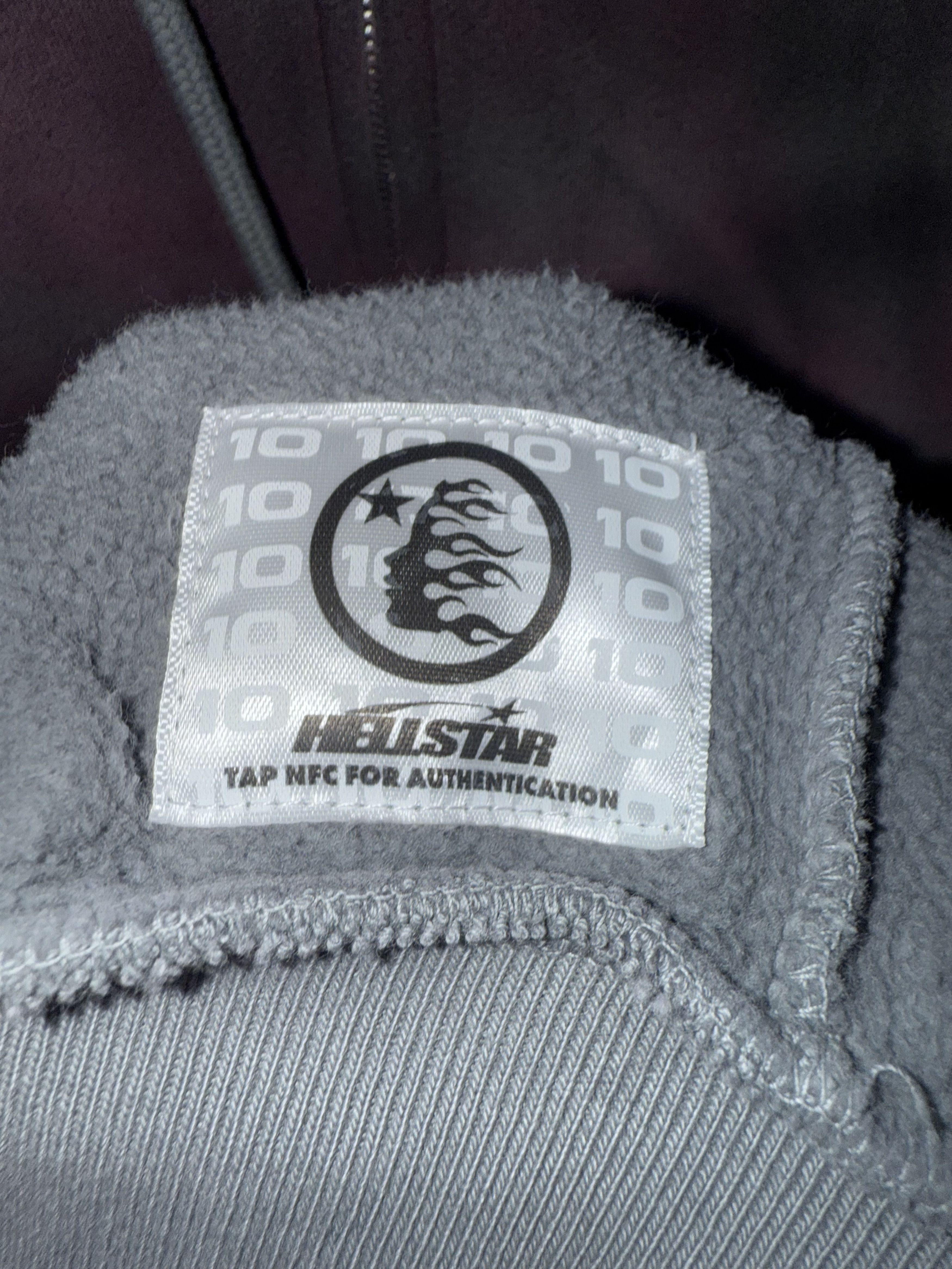 Hellstar Zip-Up Blue Airbrushed Path To Paradise