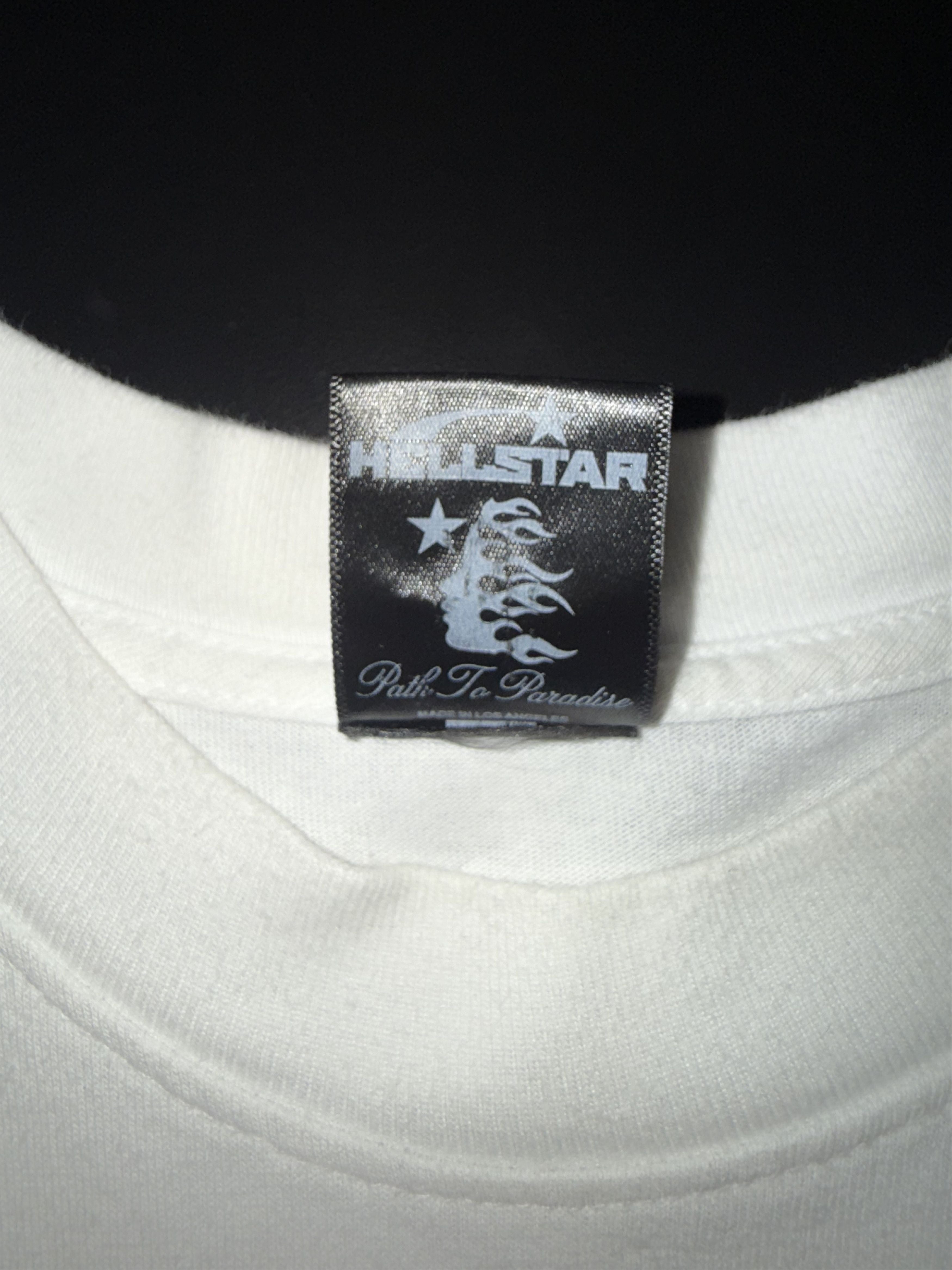 Hellstar L/S Tee White Records