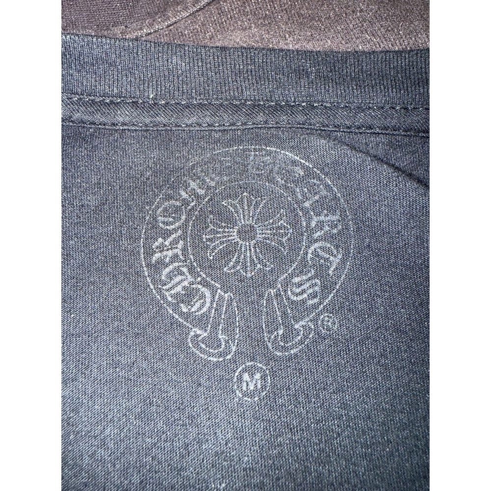 Chrome Hearts L/S Tee Black Cross Sleeve Print