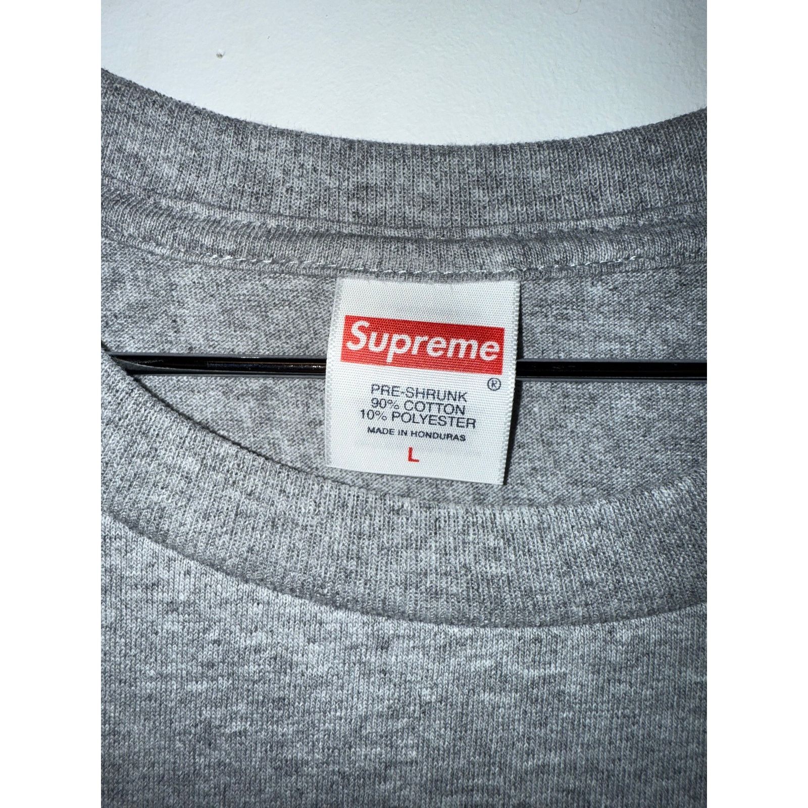 Supreme Tee Gray Aretha Franklin