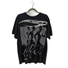 Hellstar Tee Black Running Man Wings