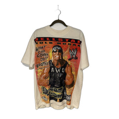 Hellstar Tee Tan x WWE x Hulk Hogan