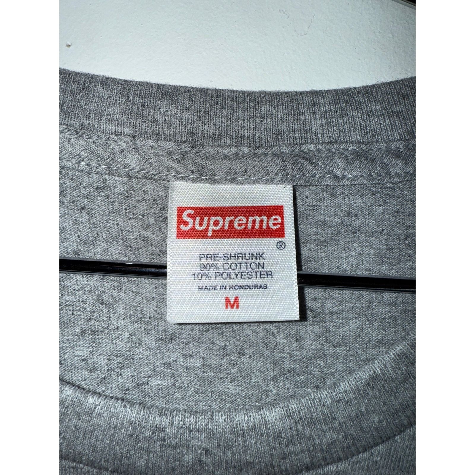 Supreme x Playboi Carti Tee Gray