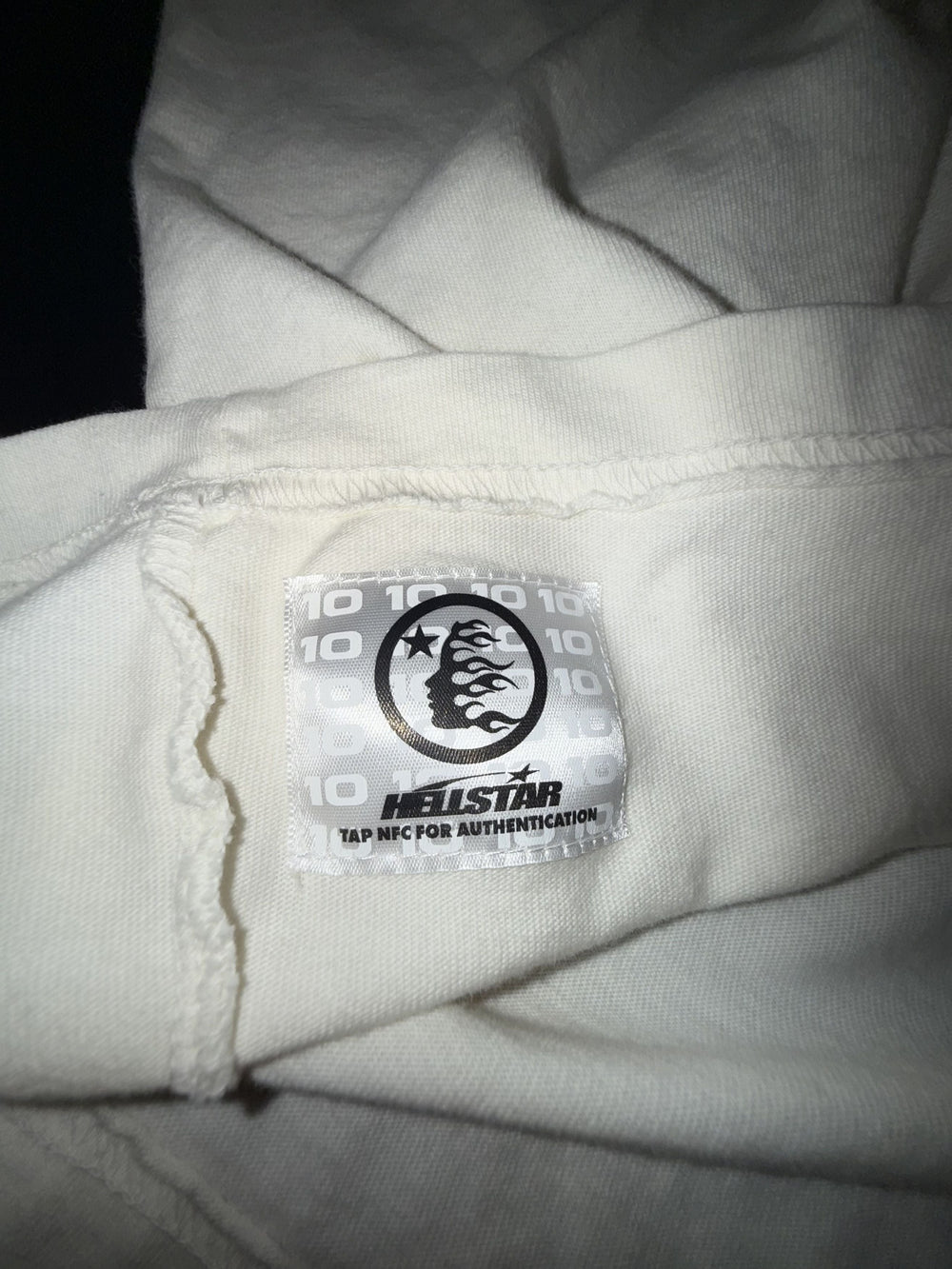 Hellstar Tee x Howlin Rays White