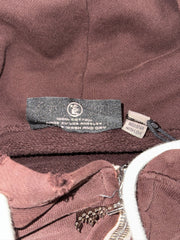 Hellstar Zip-Up Brown Tribal Flame