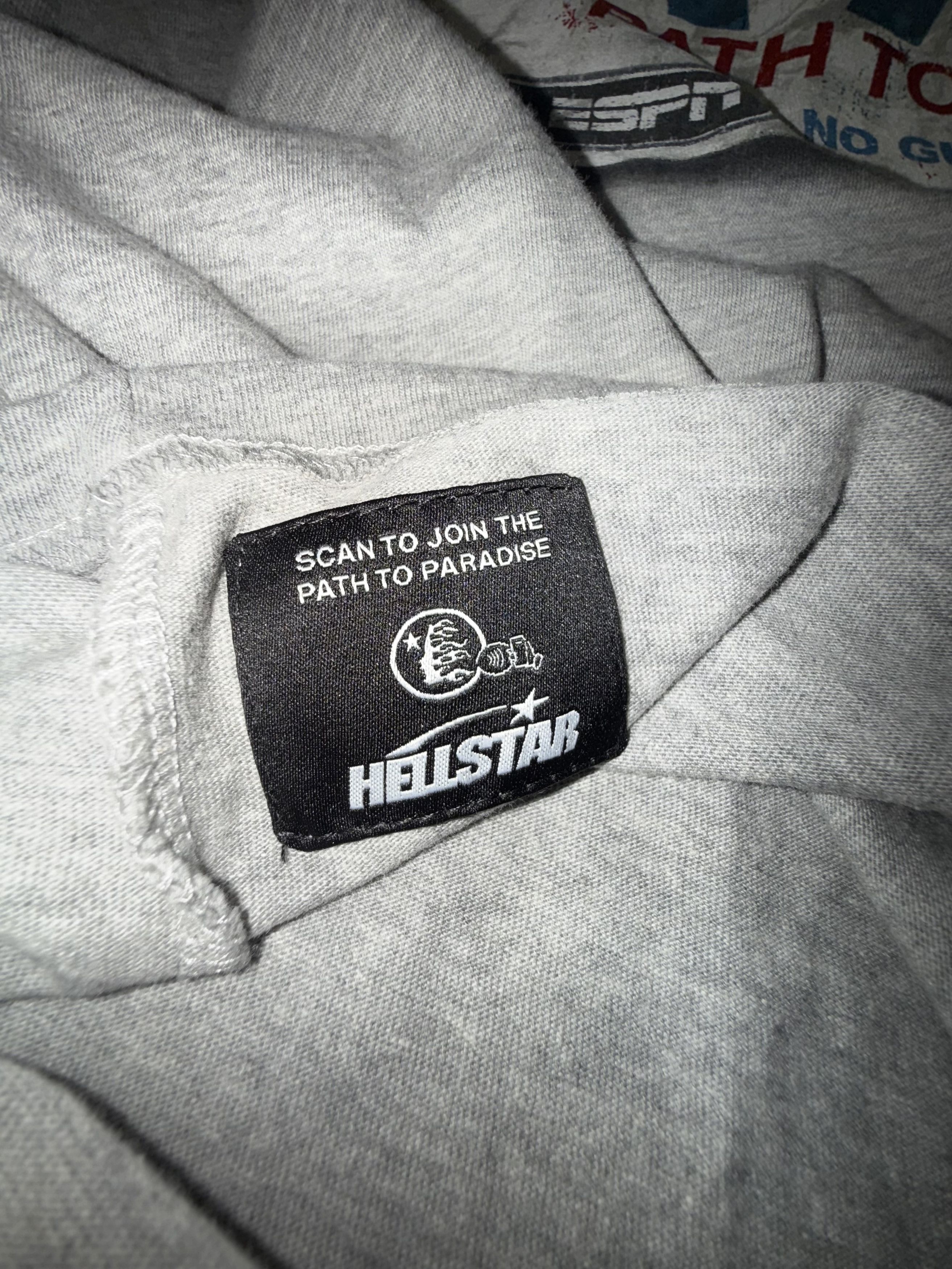 Hellstar Tee x ESPN Grey