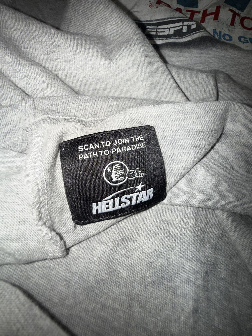 Hellstar Tee x ESPN Grey