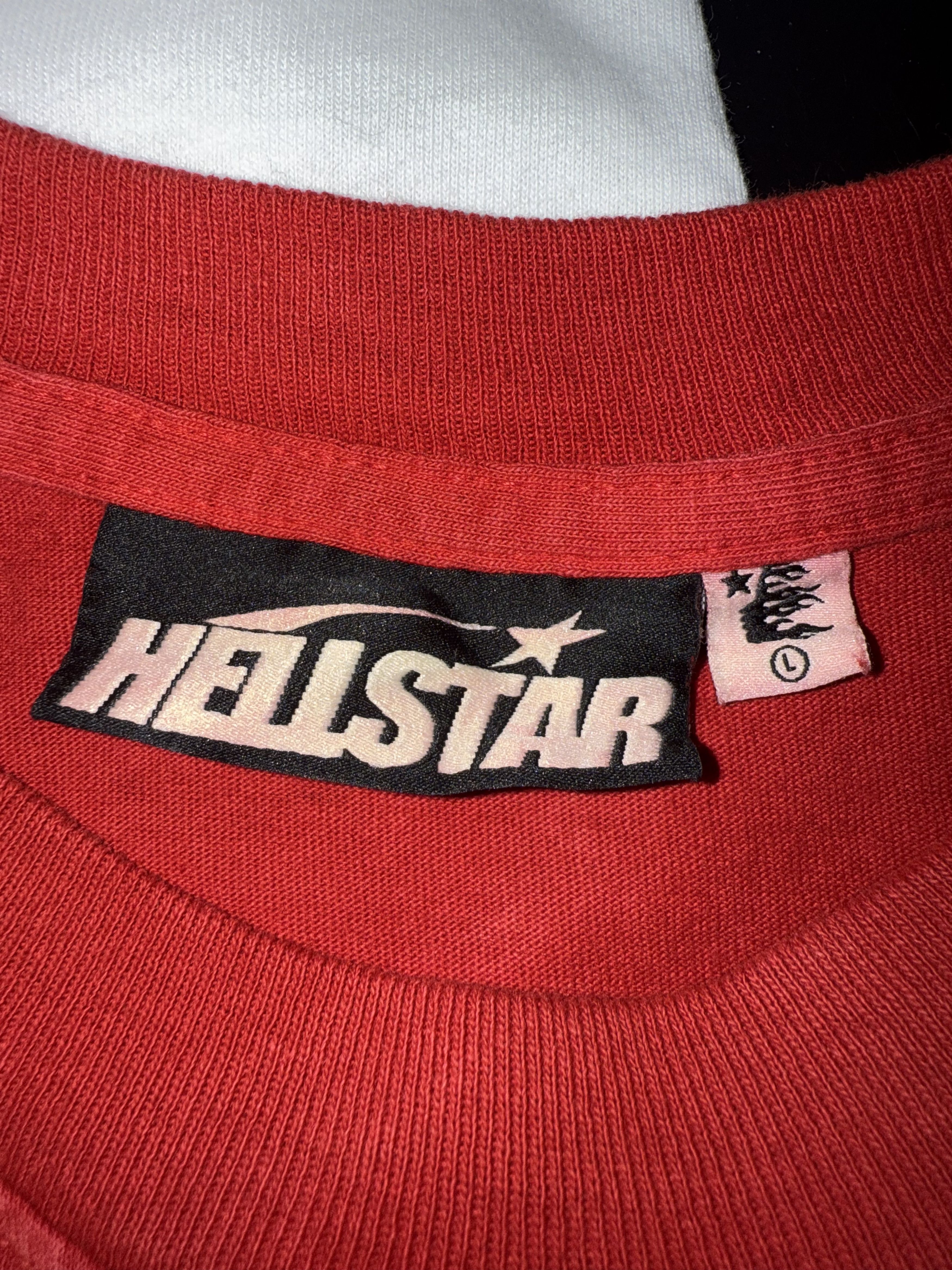 Hellstar Tee Red No Guts, No Glory