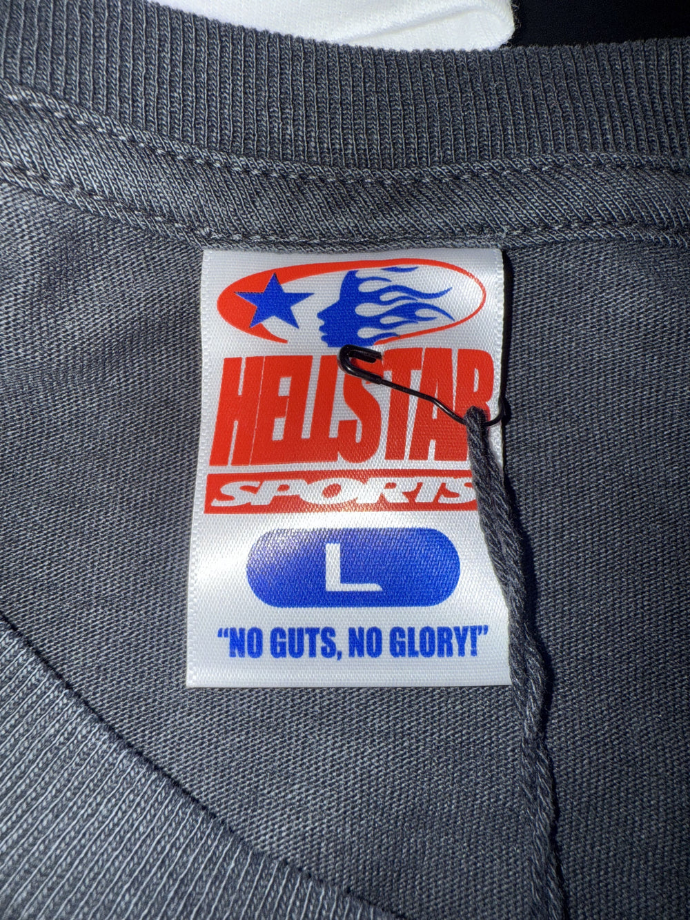 Hellstar Tee Black Running Man Wings