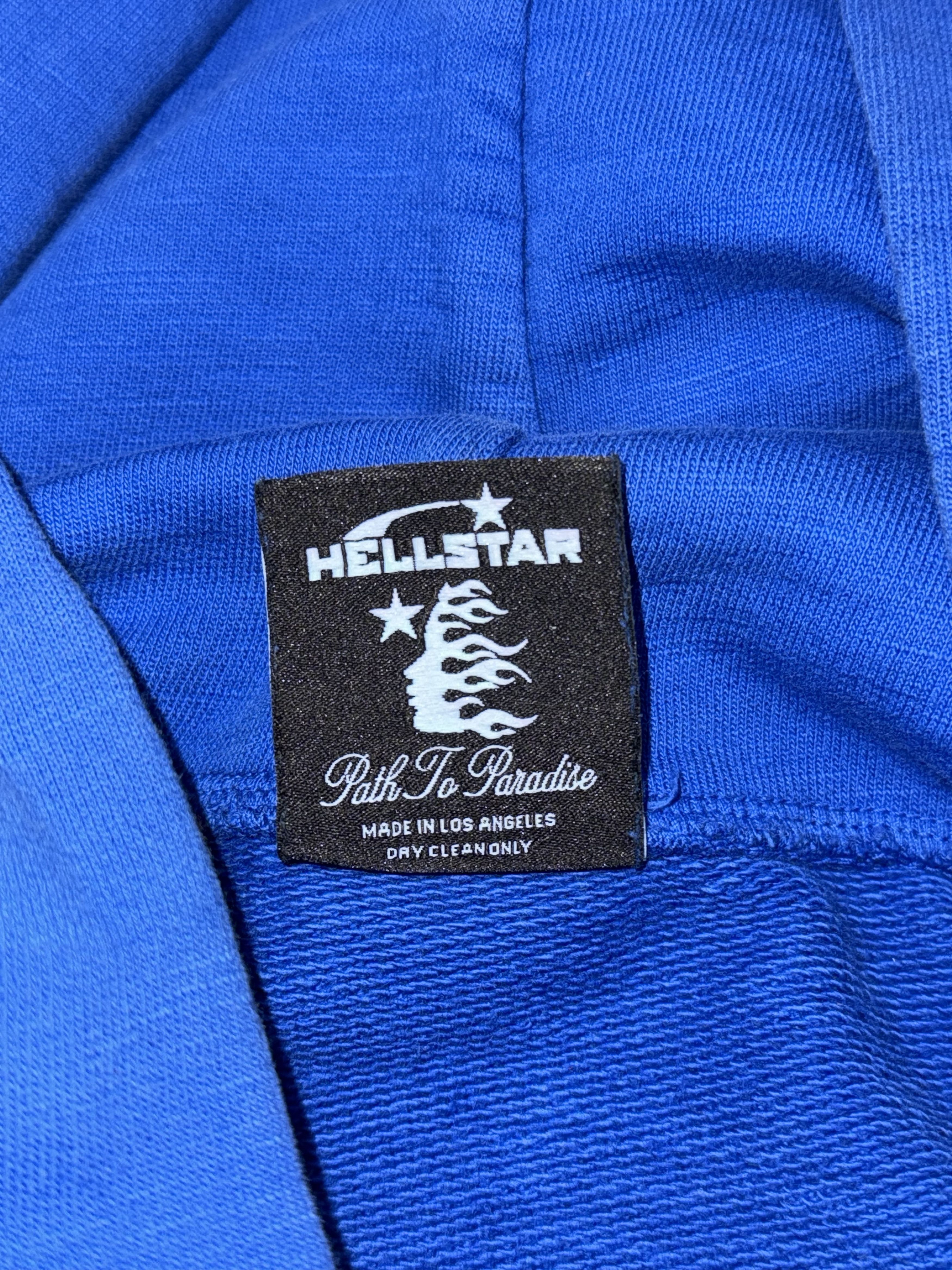 Hellstar Hoodie Blue Yoga