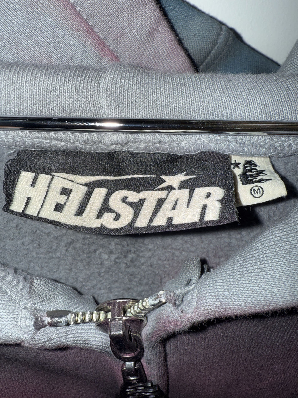 Hellstar Zip-Up Blue Airbrushed Path To Paradise