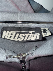 Hellstar Zip-Up Blue Airbrushed Path To Paradise