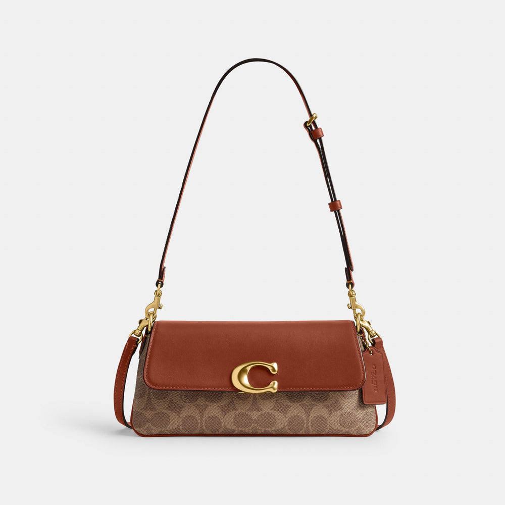 Jet Shoulder Bag In Signature Canvas