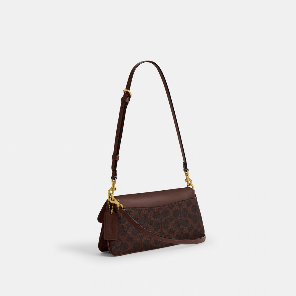 Jet Shoulder Bag In Signature Canvas