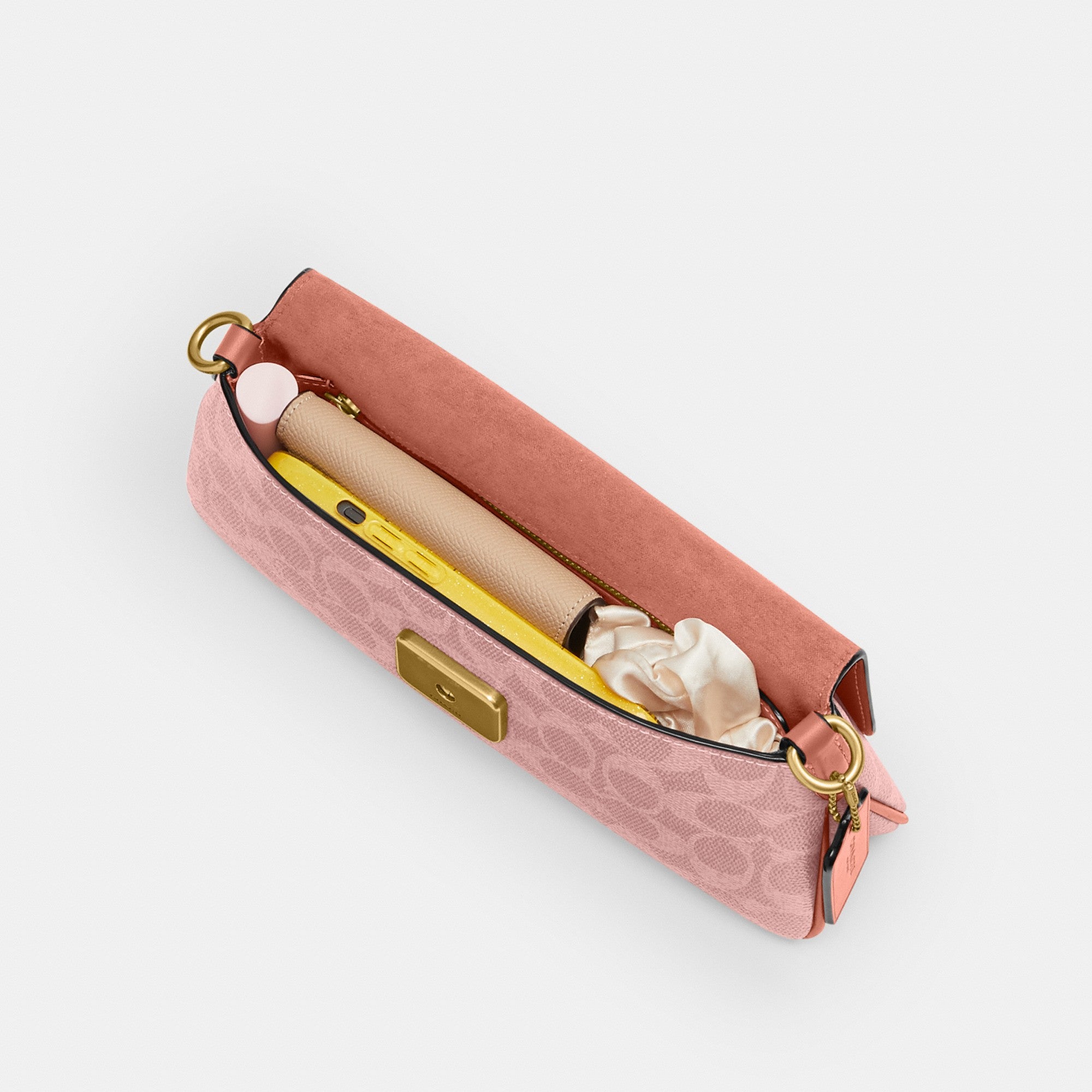 Jet Shoulder Bag In Signature Canvas