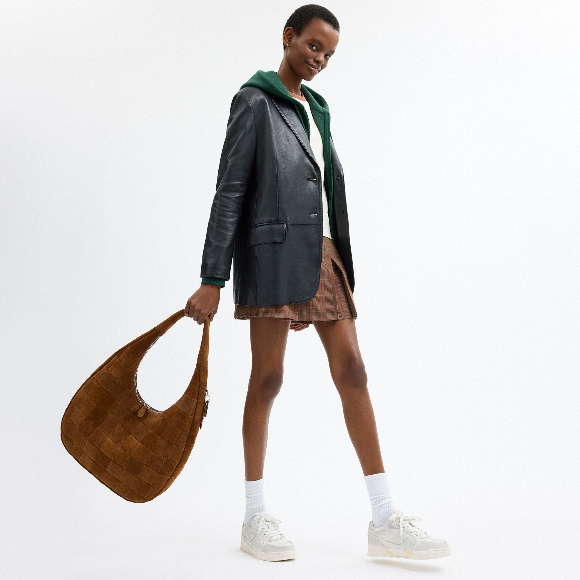 Alter/Ego Large Crescent Shoulder Bag